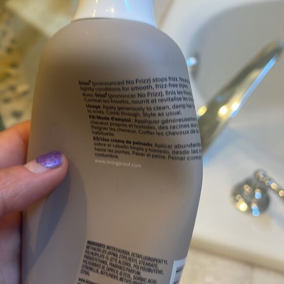 LIVING Proof Nourishing Styling Cream. It’s half full - Picture 5 of 8